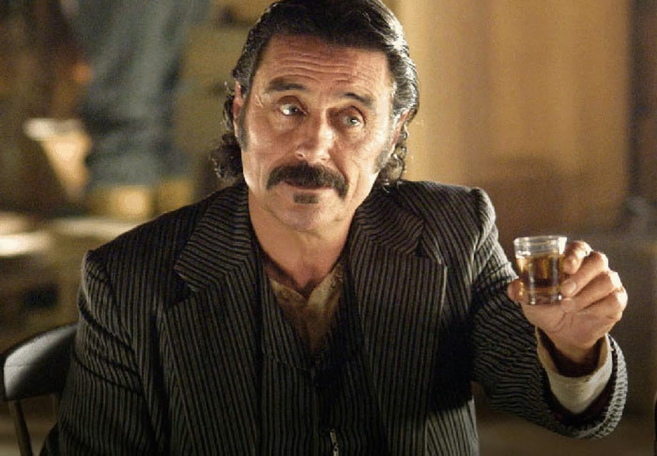 Ian McShane as Al Swearengen in Deadwood