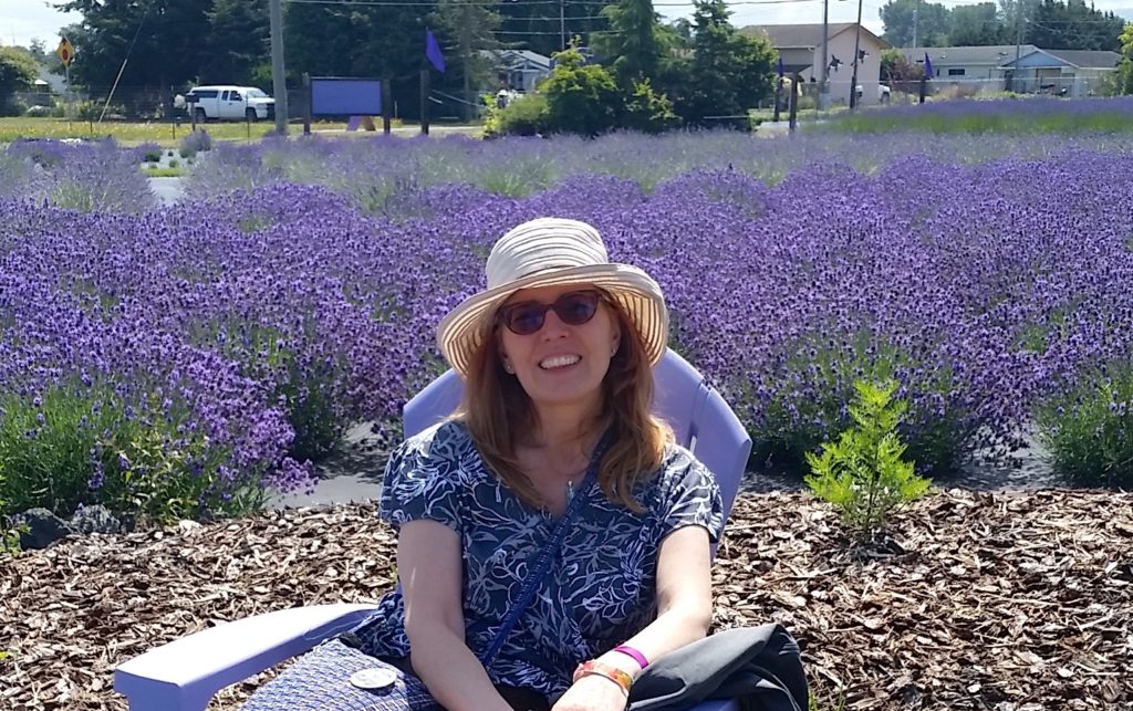 Lavender field love