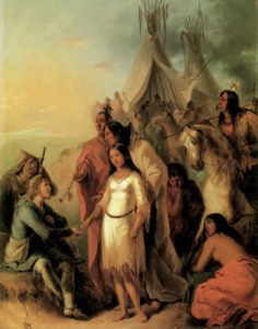 The Trapper's Bride by Alfred Jacob Miller, 1837